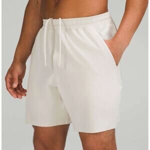 Lululemon Pace Breaker Linerless Short 7” Natural Ivory – XXL-EUC